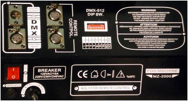 INVOLIGHT FM2000DMX - Дым-машина