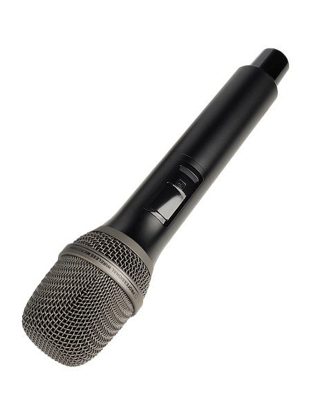 Микрофонная радиосистема Axelvox [DX800FK] UHF 650 - 758 MHz, подавитель обратной связи, цифровая модуляция, LCD дисплей, DSP, ручной микрофон - 2 шт.