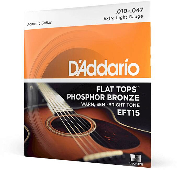 D'ADDARIO EFT 15 - Струны для акустической гитары
