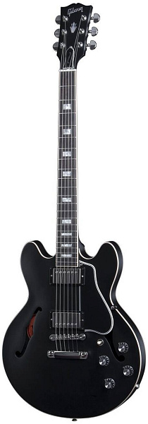 GIBSON 2016 MEMPHIS ES-339 SATIN EBONY - Электрогитара