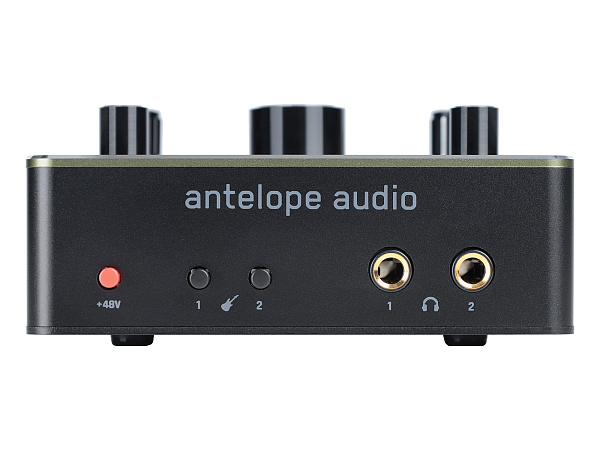 Аудиоинтерфейс Antelope Audio [Zenith 2] 32 бит/192 кГц, 2 линейных/инструментальных/микрофонных входа +48В с комбинированными XLR/Jack 6,3, 2 линейных выхода Jack 6,3 TRS,  выхода для наушников, MIDI вход/выход, DSP, TYPE-C