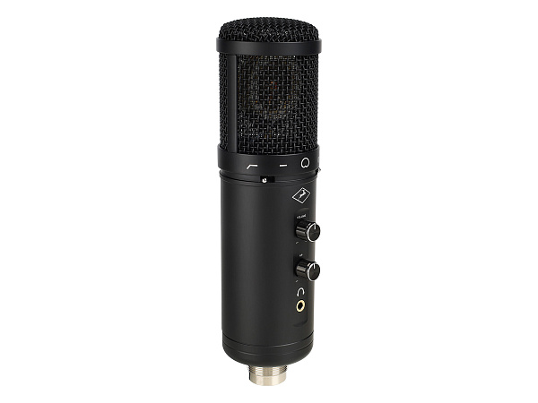 Микрофон Antelope Audio [Axino Synergy Core] конденсаторный, USB, 24 бит/192 кГц, диафрагма: 34 мм, кардиоида, 20 Гц - 20 кГц, уровень звукового давления: 140 дБ (<1% THD при 1 кГц), USB тип B (совместим с USB 2.0)