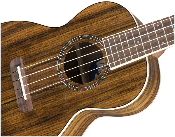 FENDER UKULELE RINCON V2 OVANGKOL NAT WB укулеле тенор электроакустическое,...