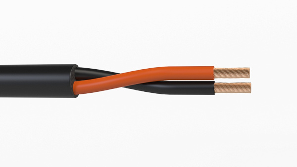 Кабель акустический Wize [WSC1450HF] 50 м, 14 AWG HighFlex, 2.5 мм2, диаметр 8.5мм, медь 84 x 0,2 мм, черный, бухта