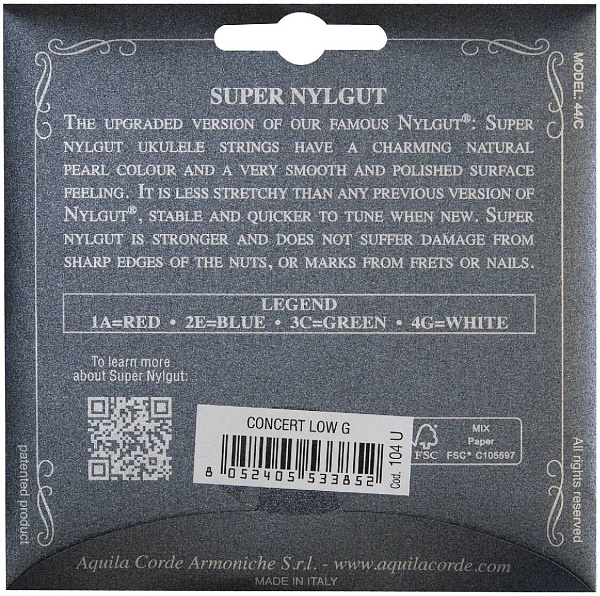 AQUILA 104U - Струны для укулеле концерт