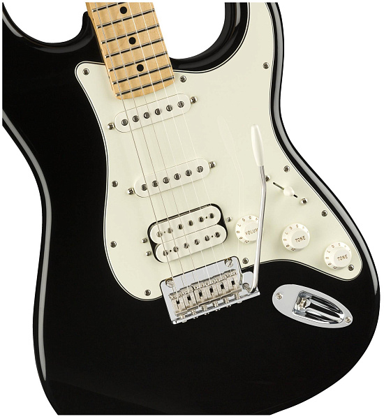 FENDER PLAYER STRAT HSS MN BLK Электрогитара, цвет черный