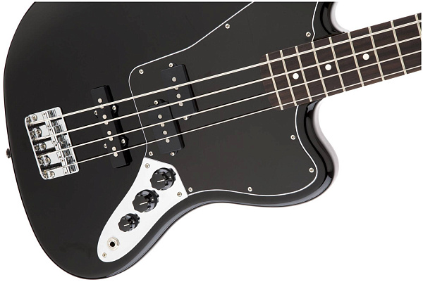 FENDER STANDARD JAGUAR BASS RW BLK - Бас-гитара