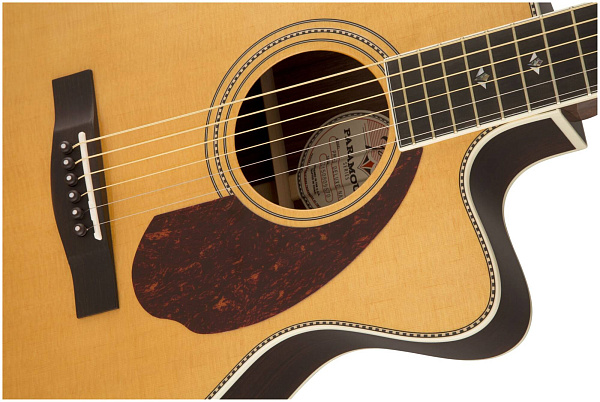 FENDER PM-3 Deluxe Triple-0 Natural - Гитара электроакустическая