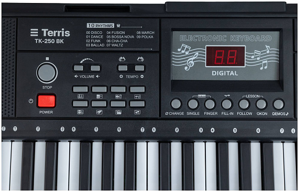 TERRIS TK-250 BK - Синтезатор