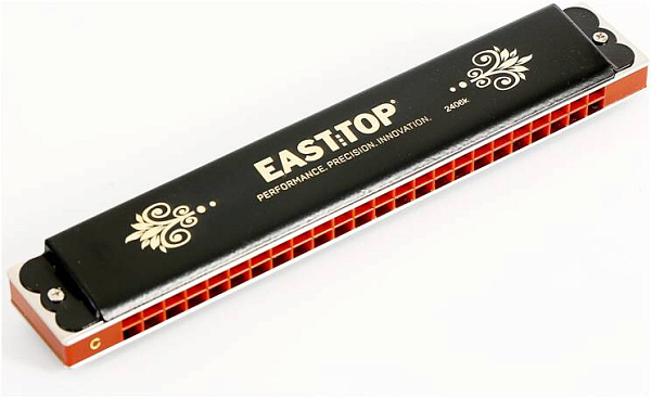 EASTTOP T2406 K - Губная гармоника тремоло