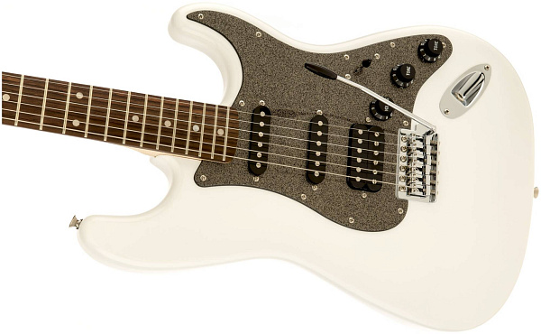 FENDER SQUIER AFFINITY STRATOCASTER HSS LRL OLYMPIC WHITE электрогитара,...