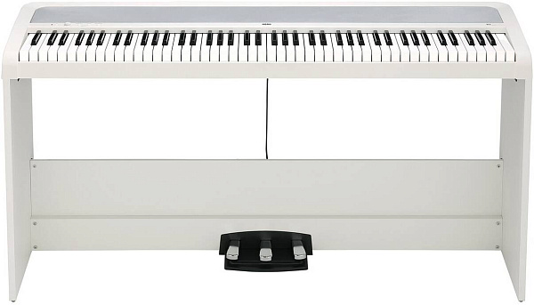 KORG B2SP WH цифровое пианино, взвешенная клавиатура, 12 тембров, педаль,...