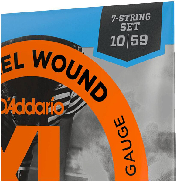 D'ADDARIO EXL110 7 - Струны для электрогитары 7-струнной