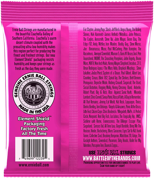 ERNIE BALL 2239 RPS Nickel Wound Slinky Super 9-42 - Струны для электрогитары