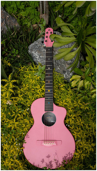 NATASHA Asteroid Sakura Pink - Гитара акустическая шестиструнная