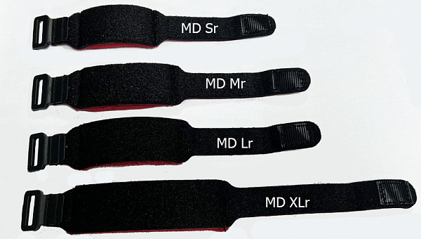 MD-XL-R Демпфер гитарный, сверх-большой, черный/красный, Мозеръ