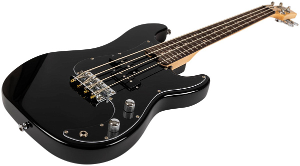 FLIGHT Mini Bass Lite BK - Бас-гитара уменьшенная