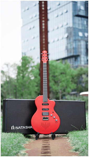 NATASHA SEEKER Imperial Red - Электрогитара смарт