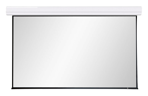 [LMLC-100111] Экран с электроприводом Lumien [Master Large Control] 346x449 см (раб. область 329х439 см) (216") Matte White FiberGlass, черн. кайма по периметру, верх.кайма 10 см, стальной корпус, 4:3, IR и RF управление входит в комплект