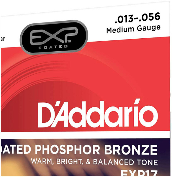 D'ADDARIO EXP17 - Струны для акустической гитары