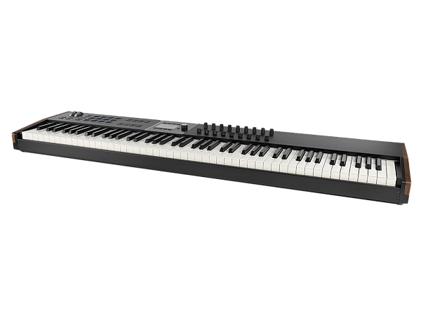 MIDI клавиатура [231642] Arturia [KeyLAB 88 MK3 Black] 88 клавиш, полновзвешенная с velocity&aftertouch, молоточковая механика Fatar