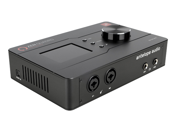 Аудиоинтерфейс Antelope Audio [Zen Quadro Synergy Core] 24 бит/192 кГц, 14x10, Отношение сигнал/шум: 110 дБ, ADAT для расширения входов/выходов, конвертеры с коэффициентом усиления до 130 дБ, два микрофонных предусилителя с 65 дБ усиления