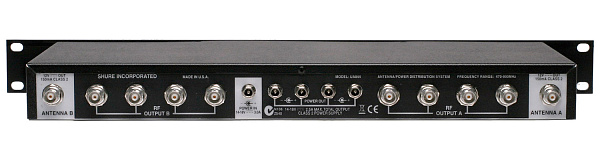 Сплиттер SHURE [UA844+SWB-E] 470–960 МГц, с внешним блоком питания