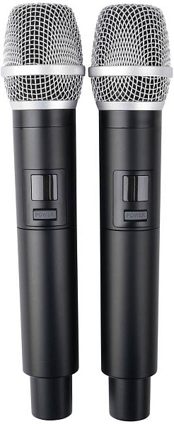 LAUDIO PRO2-M Вокальная радиосистема, 2 ручных передатчика, LAudio