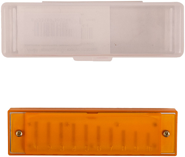 BEE DF10A-3 ORANGE - Губная гармоника диатоническая