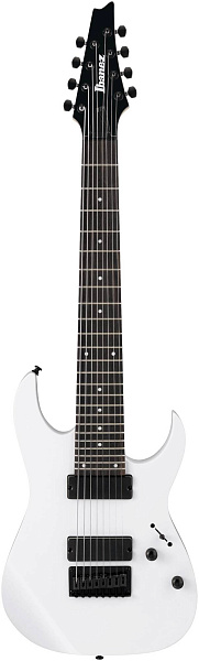 IBANEZ RG8-WH 8-STRING RG 8-струнная электрогитара, цвет белый.
