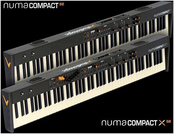 STUDIOLOGIC Numa Compact SE - цифровое пианино, 88-нотная полувзвешенная...