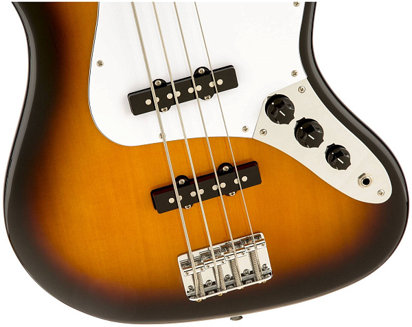 FENDER SQUIER AFFINITY JAZZ BASS RW BROWN SUNBURST - Бас-гитара