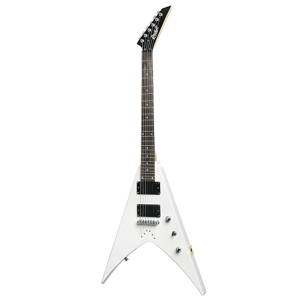 ROCKET E-2 WH - Электрогитара Flying V, цвет белый
