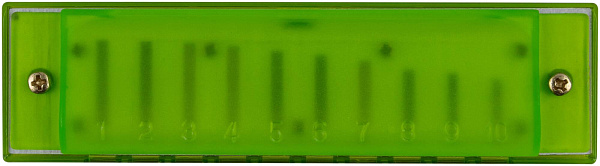 BEE DF10A-3 GREEN - Губная гармоника диатоническая