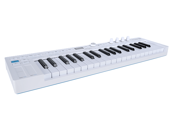 MIDI клавиатура Arturia [KeyStep 37 MK2] 37 клавиш с чувствительностью к силе нажатия и послекасанием, OLED-экран, секвенсор, арпеджиатор, 4х 3,5-мм CV-Out, MIDI-In/Out, Sync I/O, вход для педали сустейна/экспрессии (TRS), Type-C
