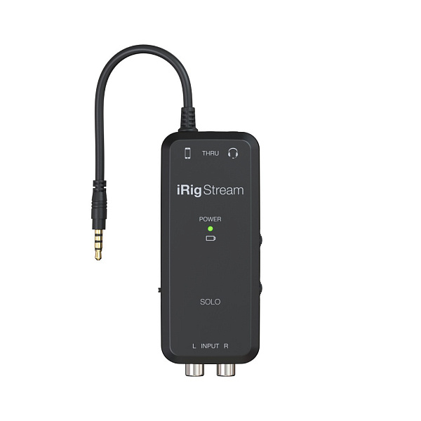iRig-Stream-Solo Интерфейс для стриминга iOS/Android, IK Multimedia