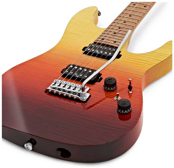 IBANEZ AZ242F-TSG PREMIUM, электрогитара, волнистый клен/липа, цвет текила...