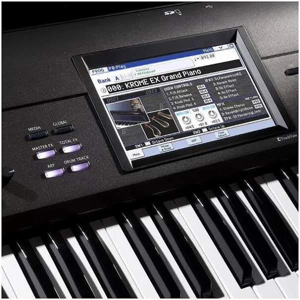KORG KROME-88 EX, клавишная рабочая станция, 88 клавиш