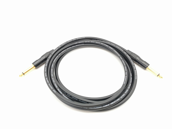 G80-J-J-0300-0 Кабель гитарный (инструментальный) Jack-Jack, 3м, ZZcable