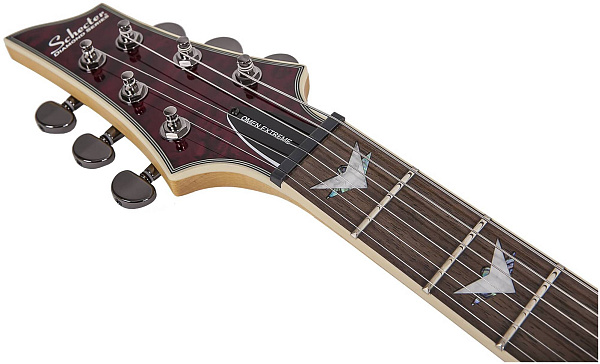 SCHECTER OMEN EXTREME-6 L/H BCH - Леворукая электрогитара, 24 лада