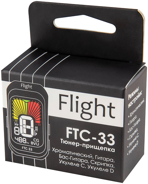 FLIGHT FTC 33 - Тюнер хроматический