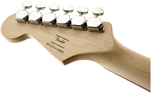 FENDER SQUIER MINI STRATOCASTER RW BLACK - Электрогитара уменьшенная