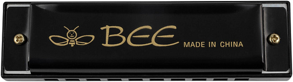 BEE DF10A-1 BLACK - Губная гармоника диатоническая