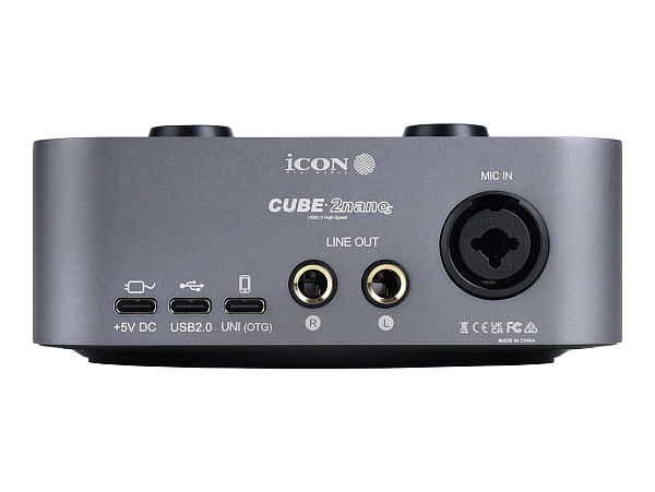 Аудиоинтерфейс USB [110301A3011] Icon [Cube2Nano S] 24 бит/192 кГц.