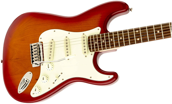 FENDER SQUIER STANDARD STRATOCASTER RW CHERRY SUNBURST - Электрогитара