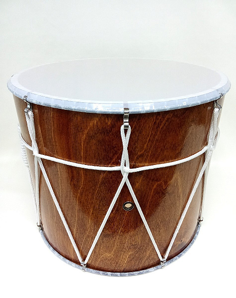 MZ-B14''LmokK Барабан кавказский 14", лак "мокко", клееная мембрана, в чехле MEZZO