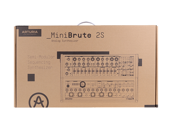 Синтезатор [531103] Arturia [MiniBrute 2S Noir] лимитированная серия MiniBrute 2S в уникальном дизайне.
