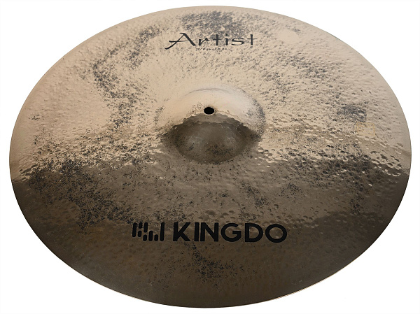 Комплект тарелок: Hi-Hat14" [ARTIST POWER COPPESMITH 14"+16"+20"] KINGDO [ARTIST POWER COPPESMITH 14"+16"+20"] Crash16",Ride20" полированные, ручная работа, сплав В20