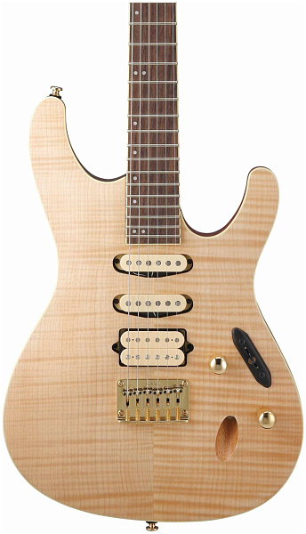 IBANEZ SEW761FM-NTF электрогитара, 6 струн, цвет - натуральный