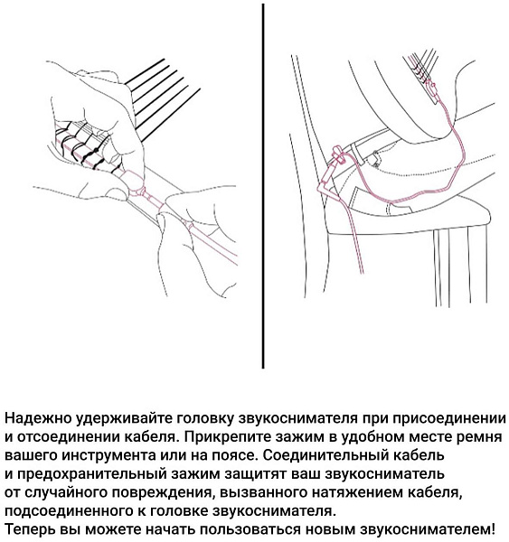 KNA NG-2 - Звукосниматель для классической гитары